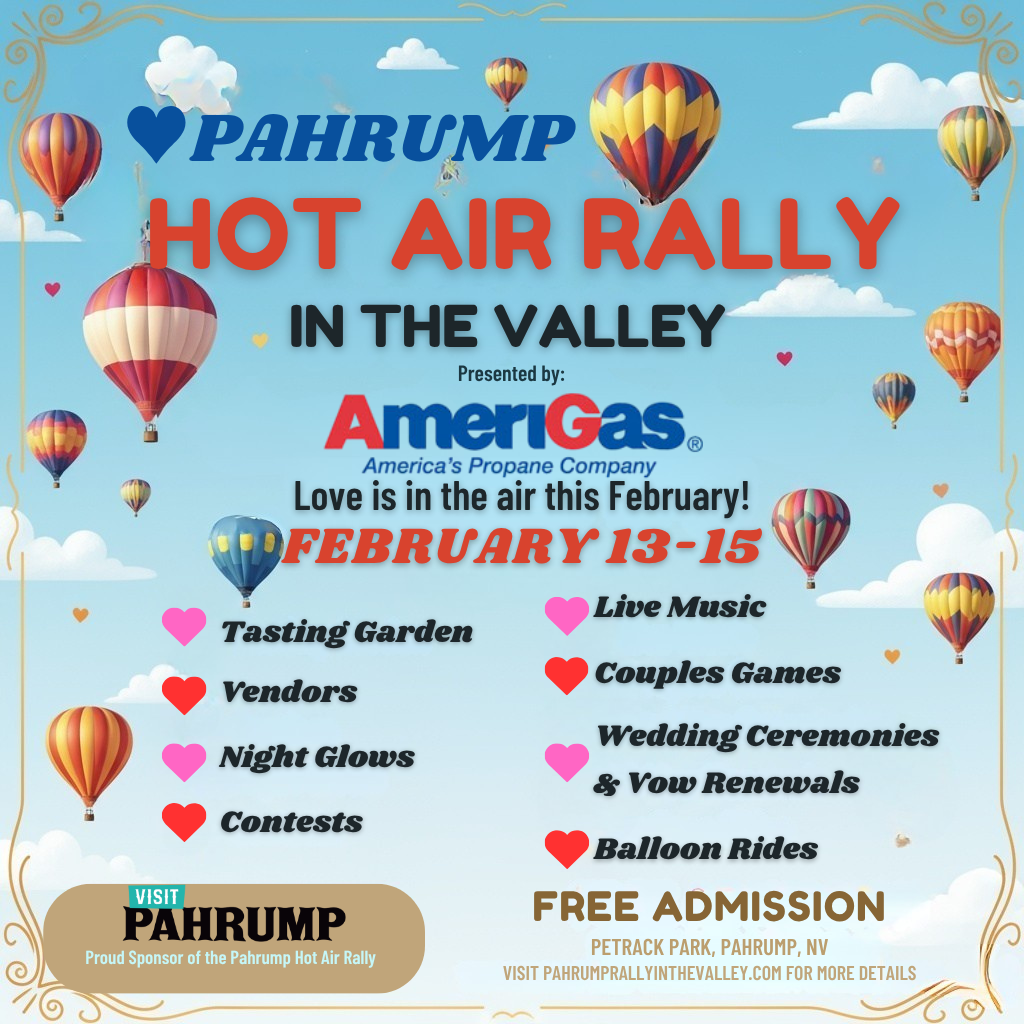 Pahrump Hot Air Rally Event Information